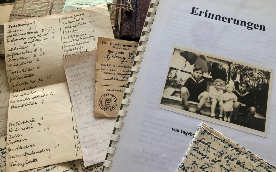 Wenn Erinnerungen auf Archivalien treffen: Alte Dokumente erzählen mit